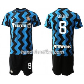 Inter Mailand Matias Vecino 8 Kinder Heim Trikotsatz 2020/21 Kurzarm (+ Kurze Hosen)